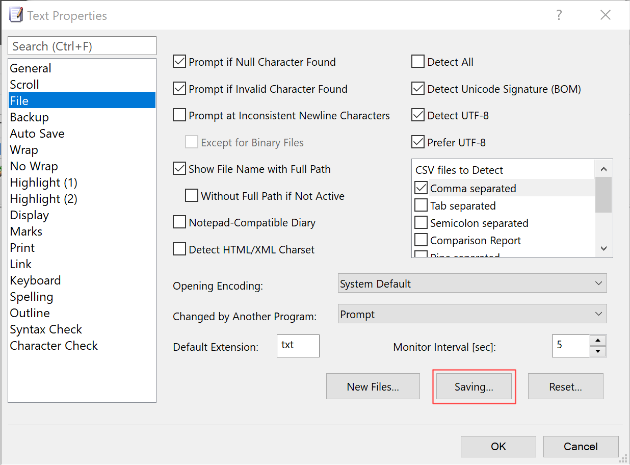 Configurtation Properties